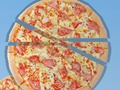 Joc Tallar la pizza  en línia
