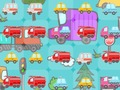 Joc Little Vehicles Match 3 en línia