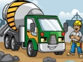 Joc Jigsaw: camions de construcció  en línia
