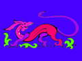 Joc Dragons xinesos per pintar  en línia