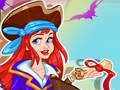 Joc Vesteix a la princesa pirata de Halloween  en línia