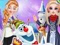 Joc Les princeses i l'estil d'hivern d'Olaf  en línia