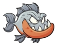 Joc Bonics trencaclosques Piranha  en línia