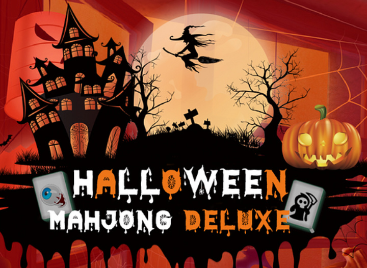 Joc Halloween Mahjong Deluxe en línia