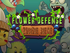 Joc Defensa de les flors Setge Zombie en línia