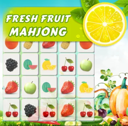 Joc Mahjong de fruita fresca  en línia
