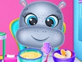 Joc Cura Dental de Baby Hippo  en línia
