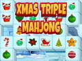 Joc Xmas triple mahjong en línia