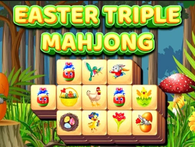 Joc Triple Mahjong de Pasqua  en línia