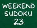Joc Sudoku cap de setmana 23  en línia