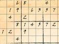 Joc El Sudoku diari  en línia