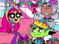 Joc Estrelles de Nadal de Teen Titans en línia