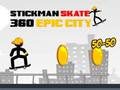 Joc Stickman Skate 360 City Epic en línia