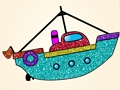Joc Vehicles de llibre per pintar  en línia