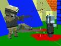 Joc Disparant Zombie Blocky Gun Warfare  en línia