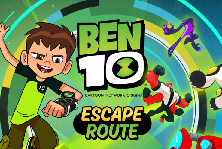 Joc Ruta d'escapament Ben 10  en línia