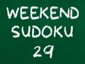 Joc Sudoku cap de setmana 29  en línia