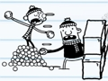 Joc StickMan lluita de neu  en línia