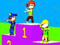 Joc Knockout Fall Guys 3d Run Roote Race en línia