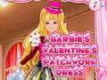 Joc Vestit de patchwork de Sant Valentí de Barbie  en línia