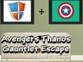 Joc Venjadors Thanos Gauntlet Escape  en línia