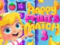 Joc Match Fruits Happy3 en línia