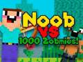 Joc Noob vs 1000 zombis  en línia