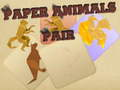 Joc Parella d'animals de paper  en línia