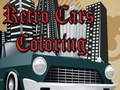 Joc Cotxes retro per pintar  en línia