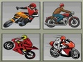 Joc Memòria de motos de carreres  en línia