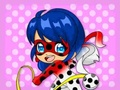 Joc Llibre per pintar Chibi Dottedgirl  en línia