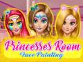 Joc Pintura facial a l'habitació de les princeses  en línia