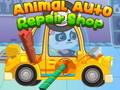 Joc Taller de reparació d'automòbils d'animals  en línia