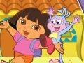 Joc Dora l'explorador arriba a les botes  en línia