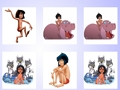 Joc Targeta de memòria Mowgli Match  en línia