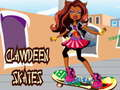 Joc Patins Clawdeen  en línia