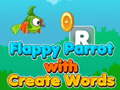 Joc Flappy Parrot amb Crear paraules  en línia