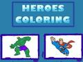 Joc Herois per pintar  en línia