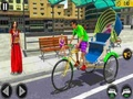 Joc Bicicleta Tuk Tuk Auto Rickshaw Nova conducció  en línia