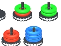 Joc Stack Match: Joc del cèrcol de colors  en línia