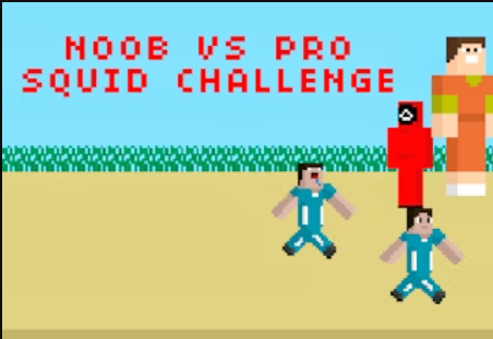 Joc Noob vs Pro Squid Challenge en línia