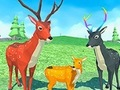 Joc Deer Simulator Família d'animals  en línia