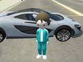 Joc Squid Gamer City conduint una colla en línia