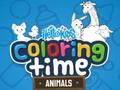Joc HelloKids per pintar els animals del temps  en línia