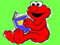 Joc Llibre per pintar de tornada a l'escola Elmo  en línia