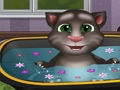 Joc Baby Talking Tom banyant-se  en línia