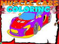 Joc Pintar Muscle Cars  en línia