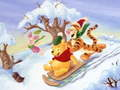Joc Trencaclosques de Nadal de Winnie the Pooh 2  en línia
