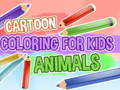 Joc Dibuixos animats per pintar per a nens Animals  en línia