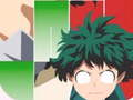 Joc Hero Academia Boku Anime Manga Piano Tiles Jocs  en línia